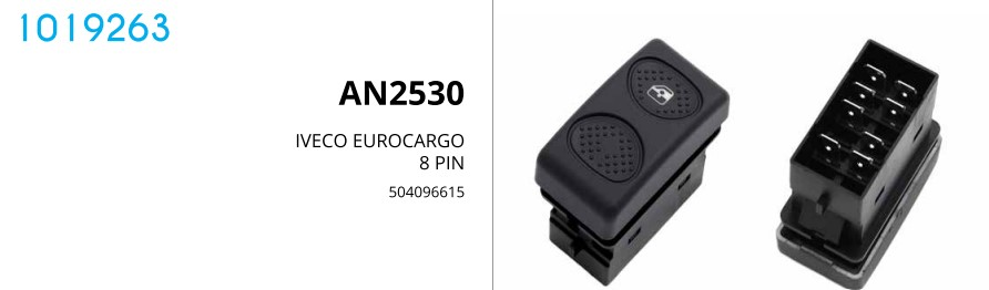 CAM ACMA KALDIRMA DUGMESI IVECO EURO CARGO SOL 6 PIN  504 096 615